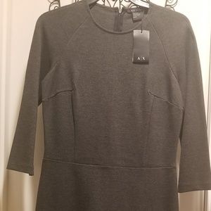 A/X Armani Exchange Bodycon w/Trumpet Hem Sz M